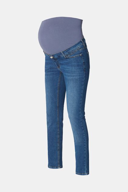 Slim fit jeans with over-the-bump waistband