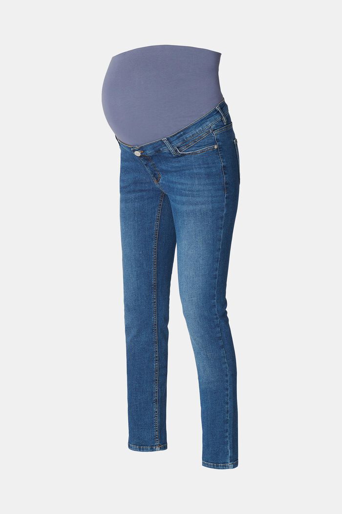 Slim fit jeans with over-the-bump waistband, MEDIUM WASHED, detail image number 5