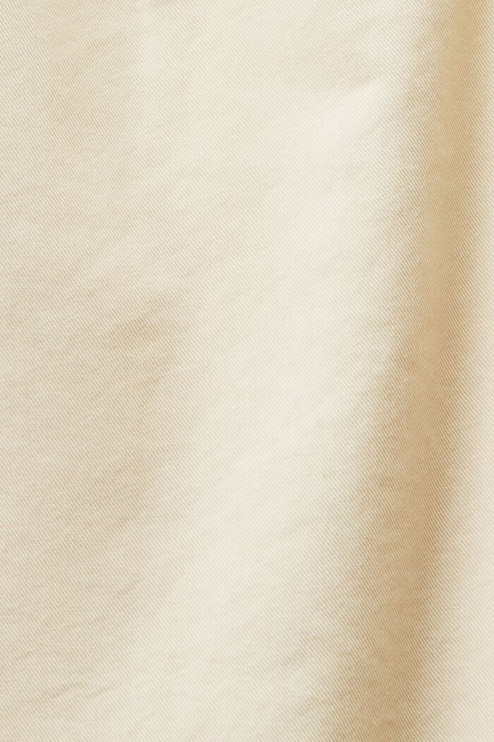 Belted Chino Pants, CREAM BEIGE, detail image number 6