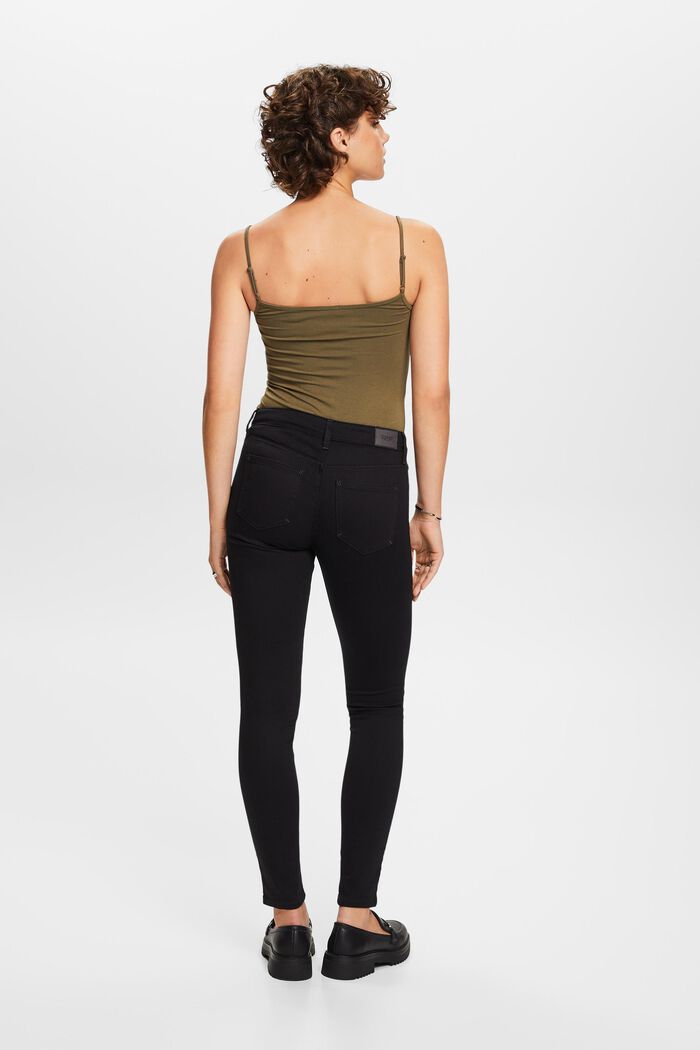 ESPRIT - Recycled: mid-rise skinny fit stretch jeans at our online shop