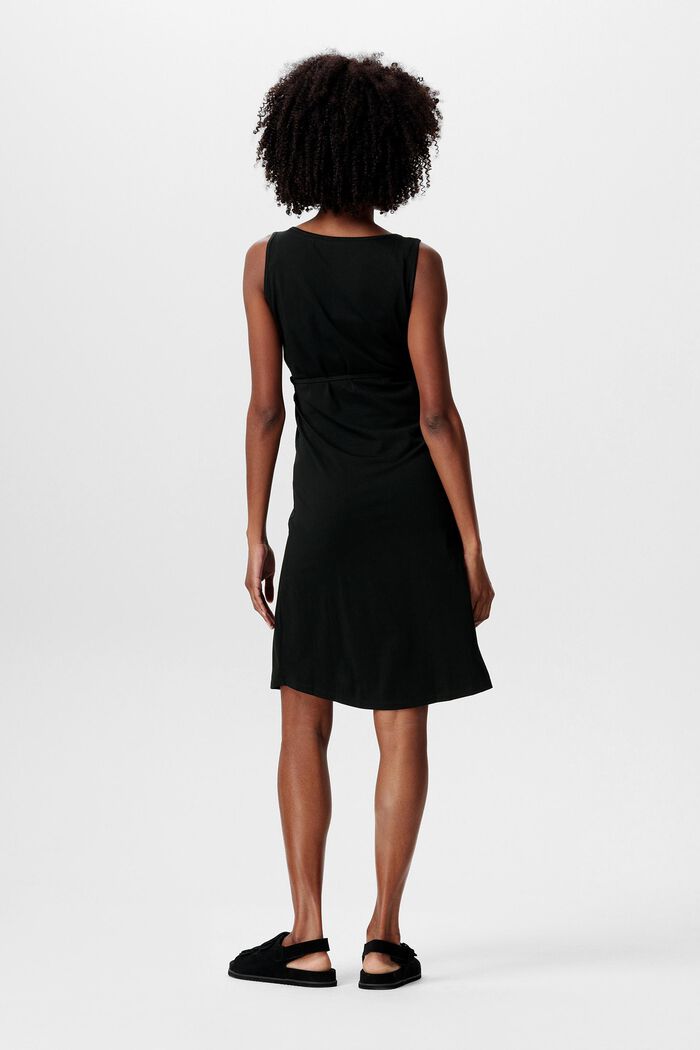 MATERNITY Sleeveless Dress, DEEP BLACK, detail image number 2