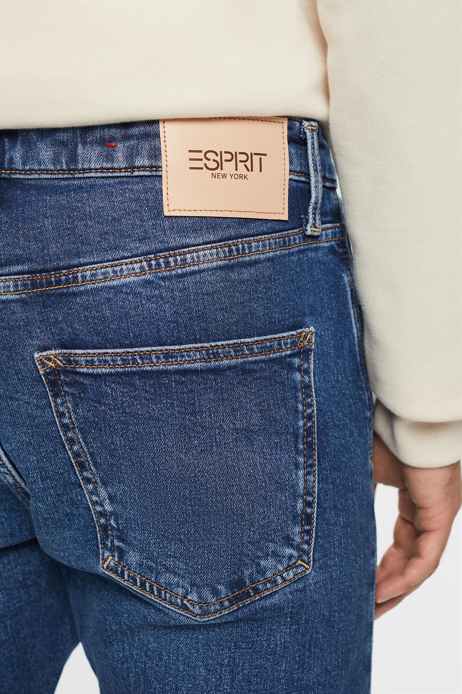 ESPRIT - Recycled: slim fit jeans at our online shop