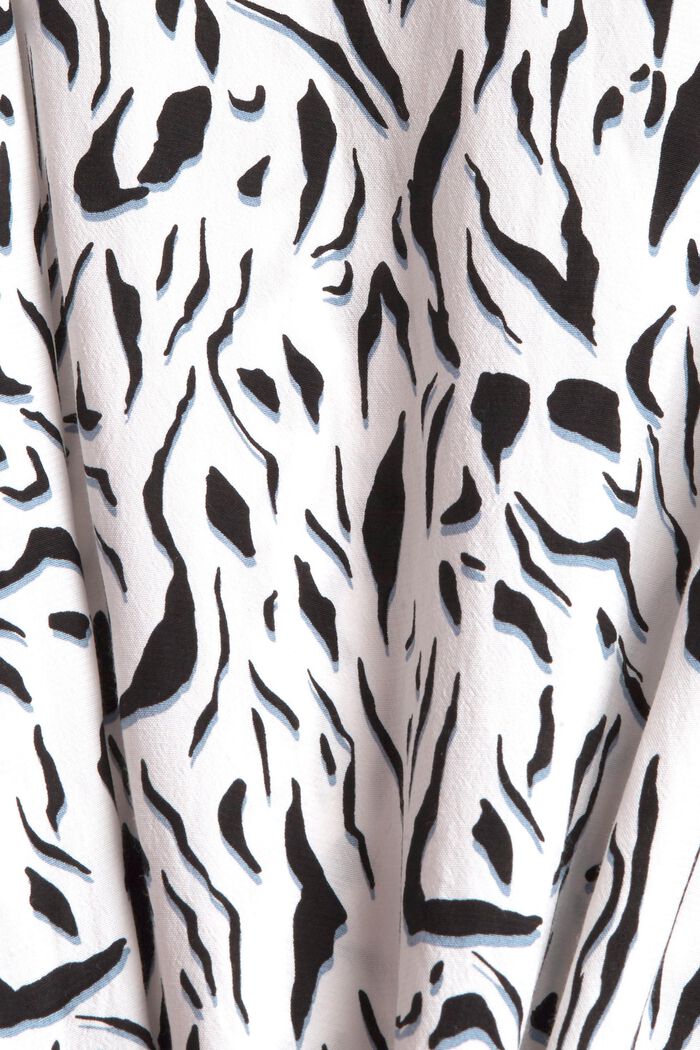 Print blouse with LENZING™ ECOVERO™, OFF WHITE, detail image number 1