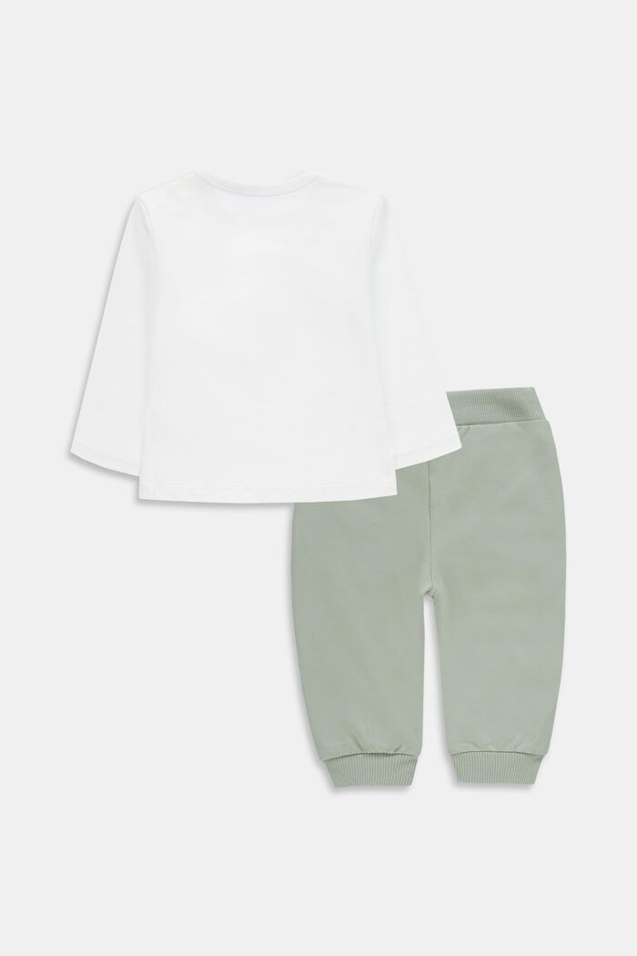 Set: long sleeve top and tracksuit bottoms