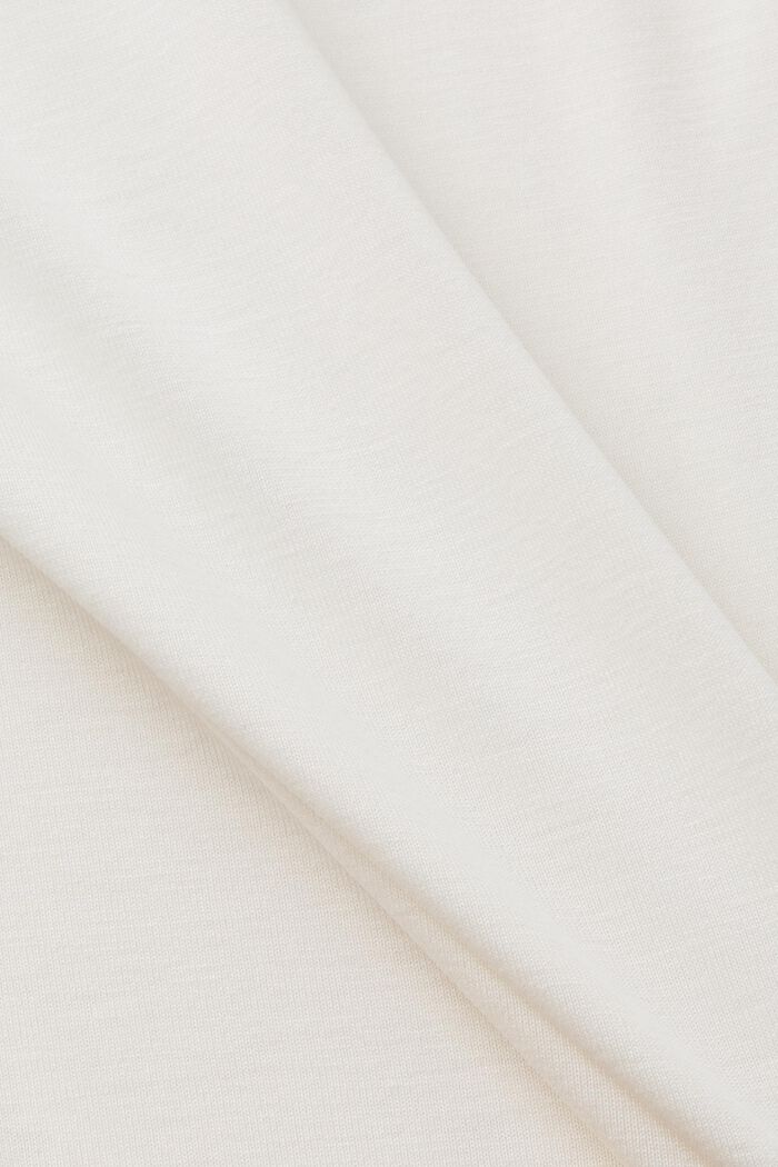 Jersey top with a soft touch, OFF WHITE, detail image number 6