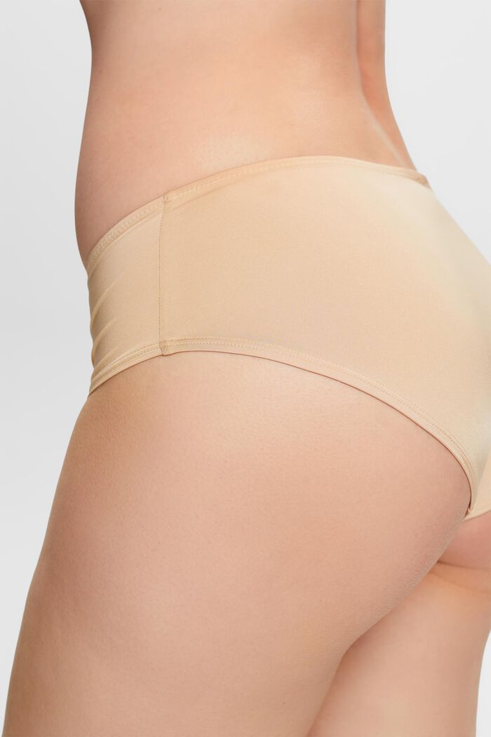 Microfiber Hipster Shorts, DUSTY NUDE, detail image number 3