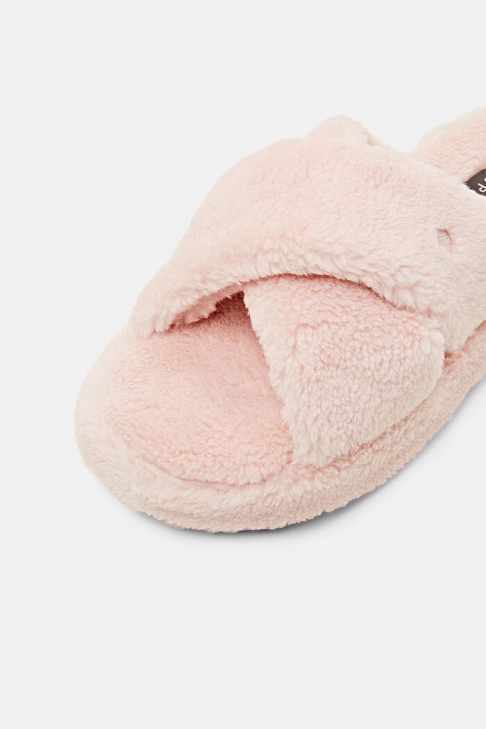 Open-toe home slippers, PASTEL PINK, detail image number 3