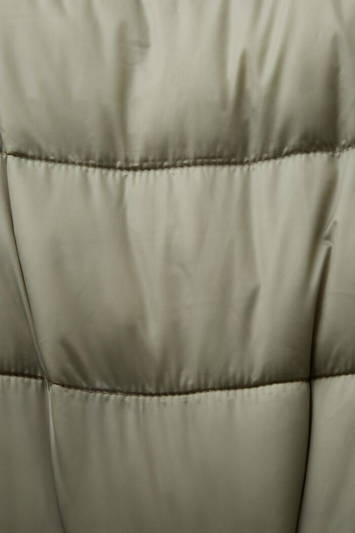 Quilted Puffer Vest, DUSTY GREEN, detail image number 5