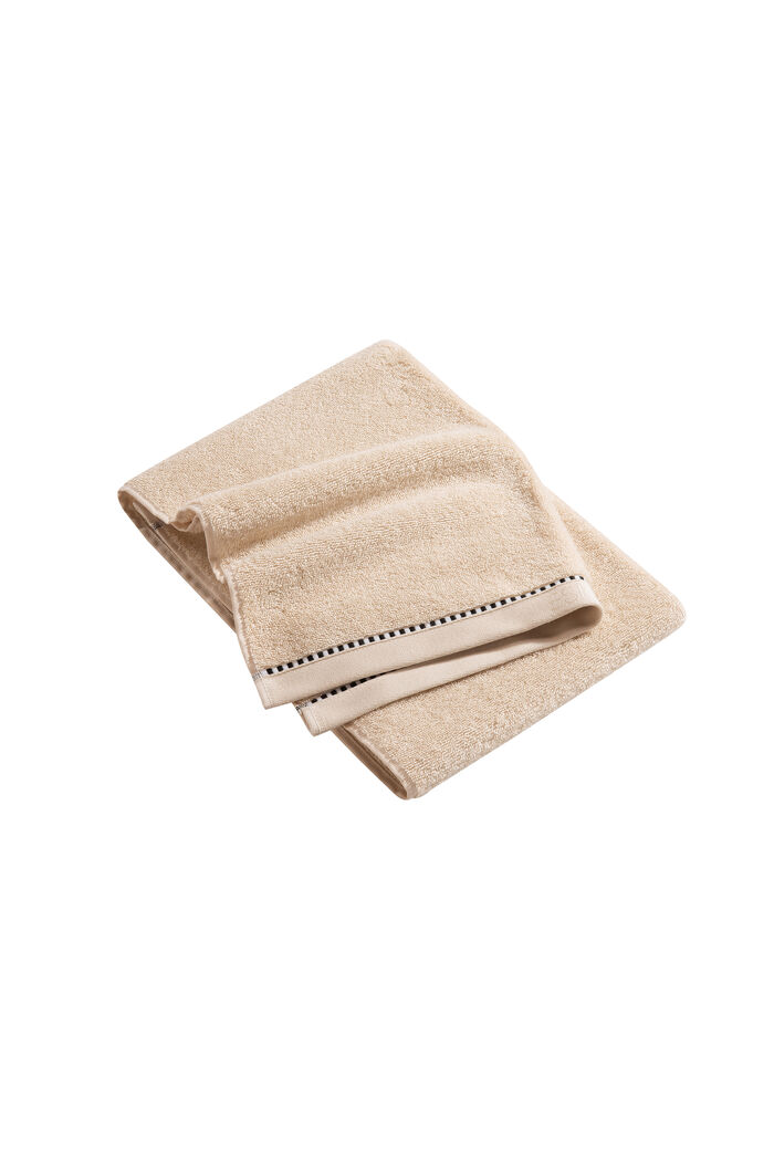 With TENCEL™: terry cloth towel collection, SAND, detail image number 3