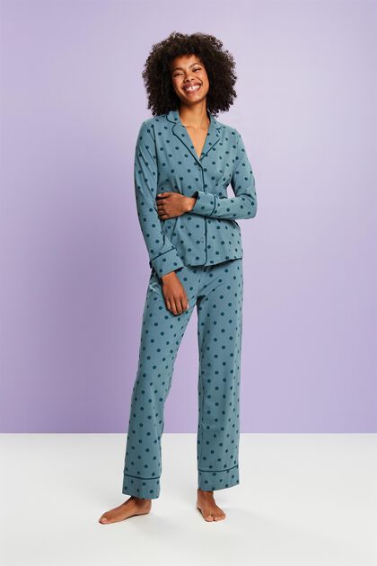 ESPRIT - Jersey Long Pyjama Set at our online shop