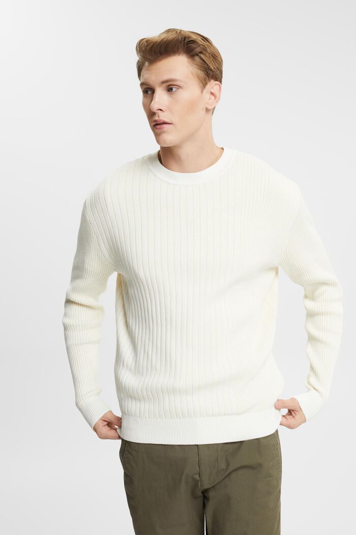 Rib knit jumper, ICE 2, detail image number 0