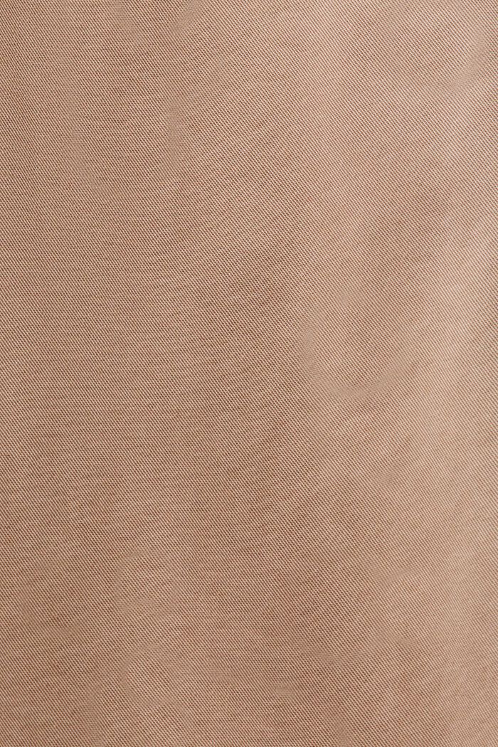 Capri trousers in pima cotton, TAUPE, detail image number 5