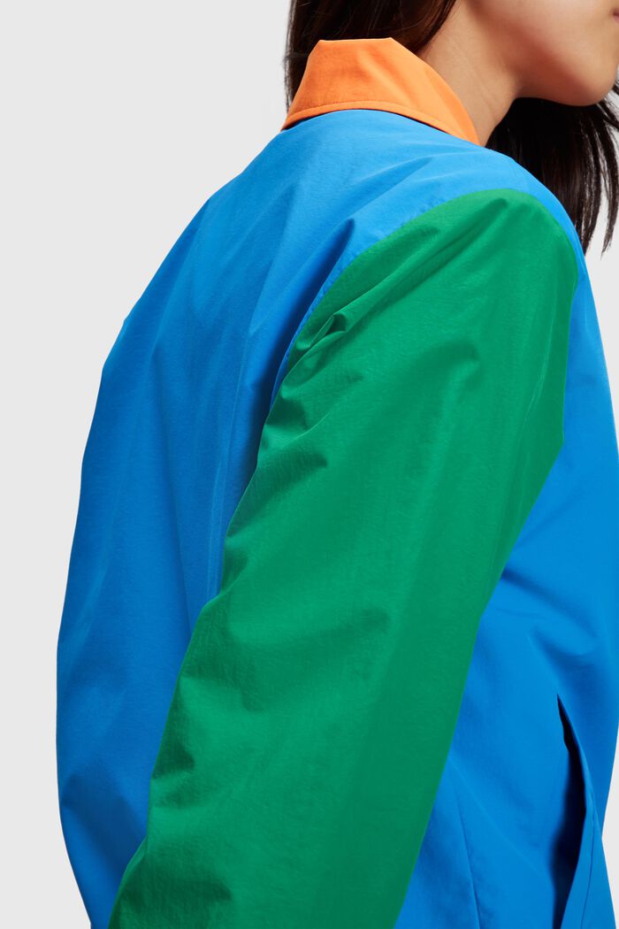 ESPRIT x Rest & Recreation Capsule Color Block Windbreaker Jacket, BLUE, detail image number 5