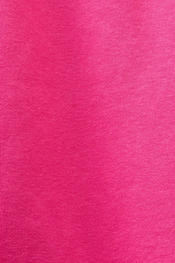 Unisex Cotton Fleece Logo Sweatpants, PINK FUCHSIA, detail image number 6