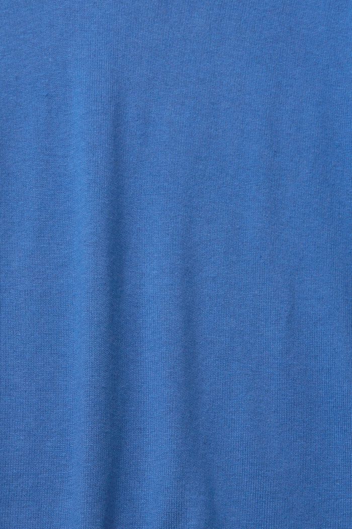 V-neck jumper, BLUE, detail image number 1