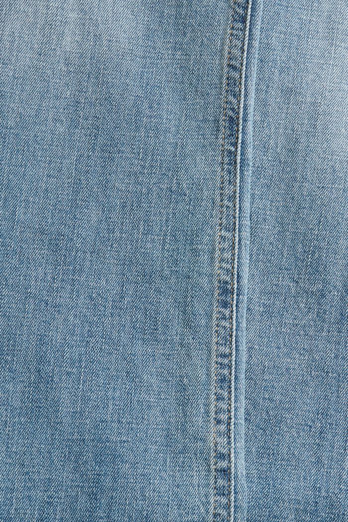 Stretch cotton jeans, BLUE MEDIUM WASHED, detail image number 4