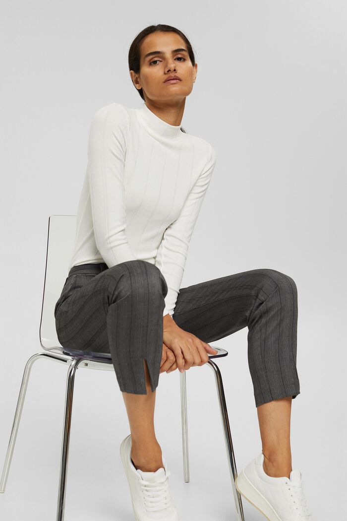 Made of recycled material: STRIPE mix + match trousers