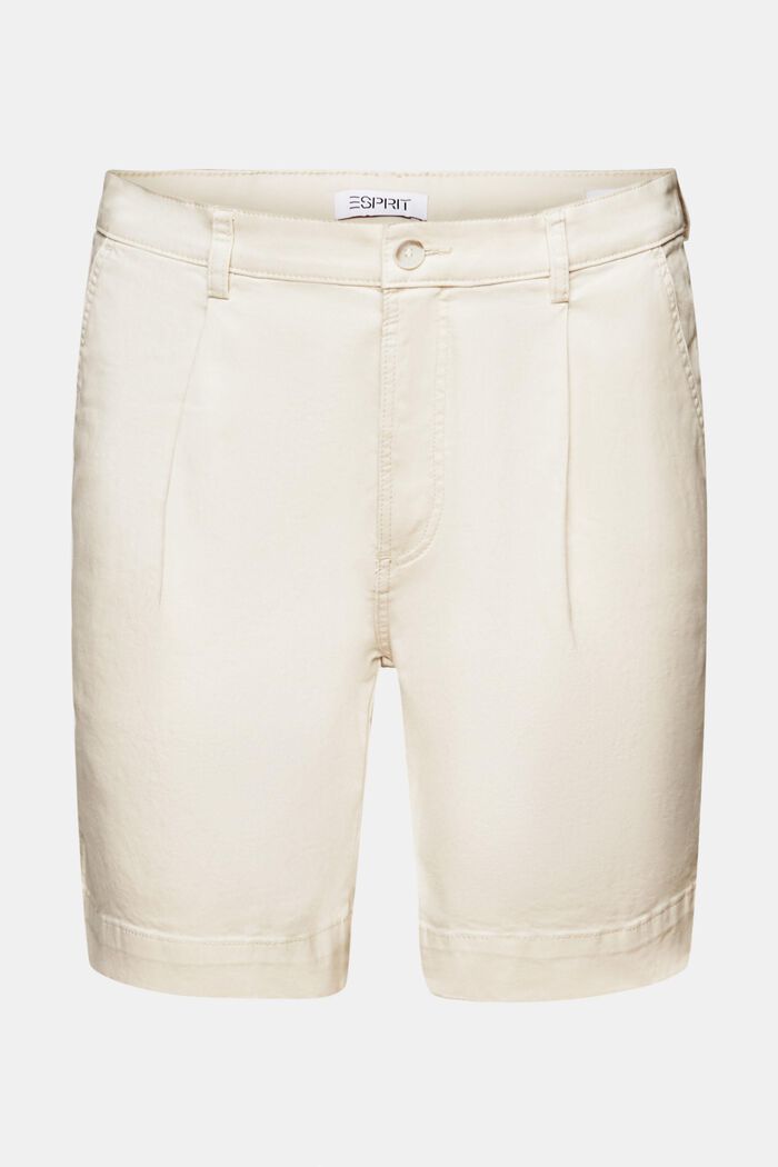 Cotton Chino Shorts, LIGHT BEIGE, detail image number 7