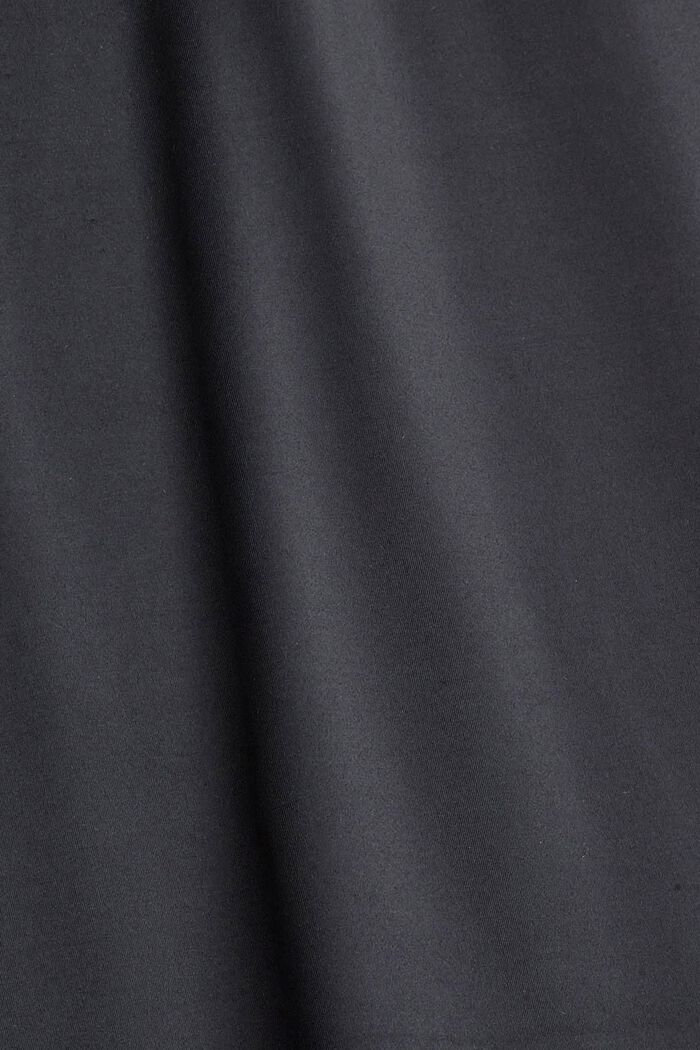 Satin jersey nightshirt, BLACK, detail image number 4