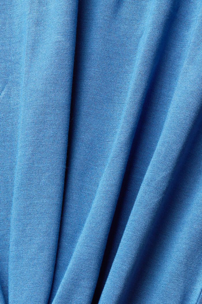 Jersey blouse, LENZING™ ECOVERO™, BLUE, detail image number 1