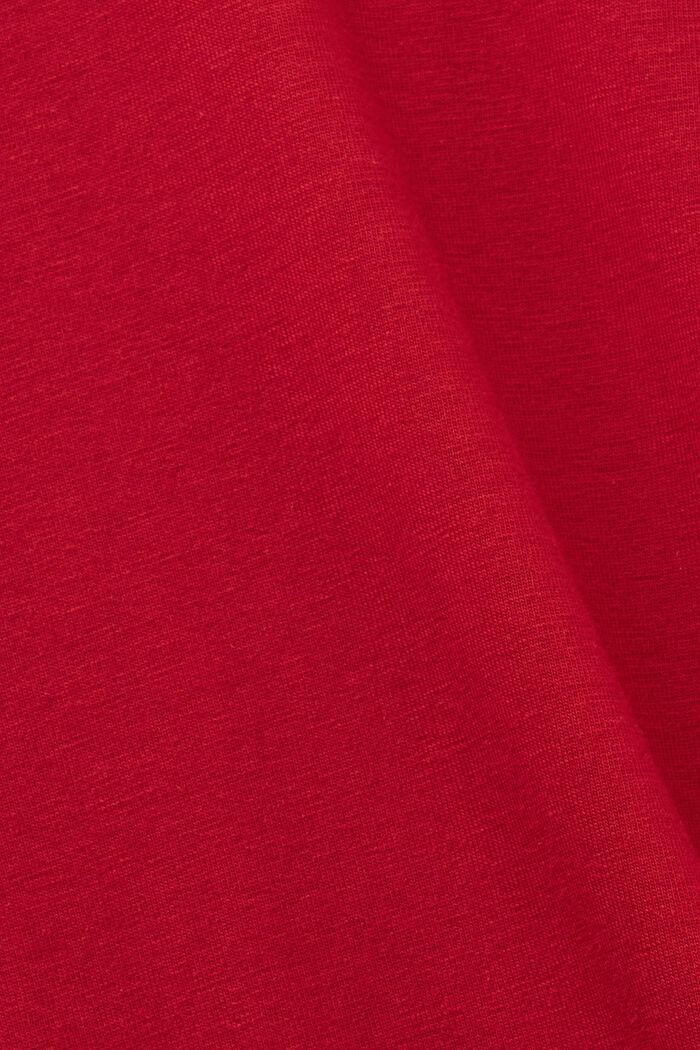 Jersey Long Pyjama Set, NEW RED, detail image number 4