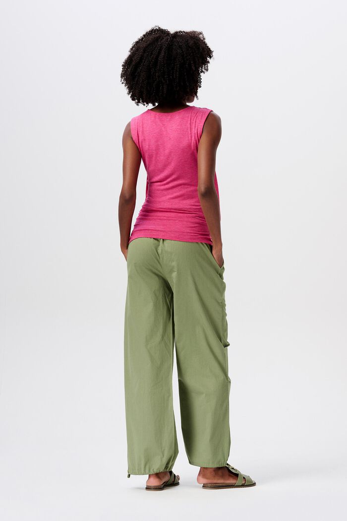 MATERNITY Under-The-Belly Pants, OLIVE GREEN, detail image number 2