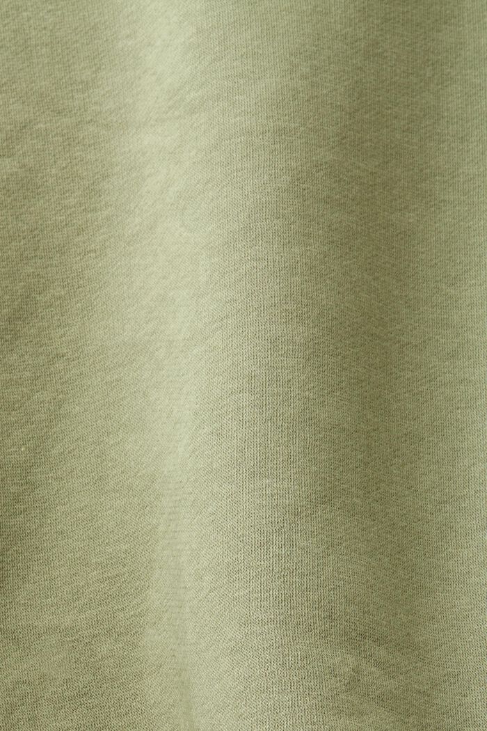 Recycled: plain-coloured sweatshirt, LIGHT KHAKI, detail image number 5
