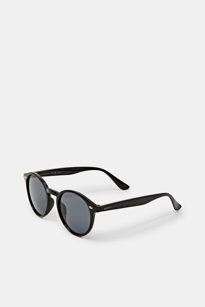 Sunglasses with round lenses, BLACK, detail image number 2
