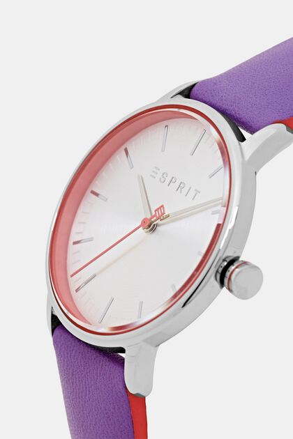 Multi-functional watch with coloured details