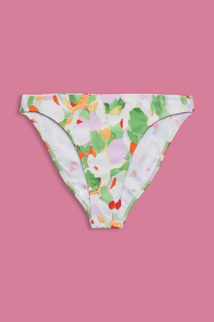 Recycled: patterned bikini bottoms