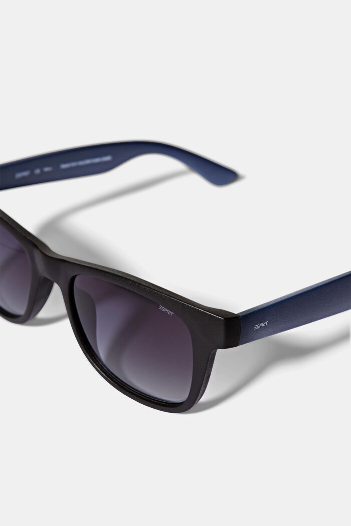 Sports sunglasses with colour graduation, NAVY BLUE, detail image number 1