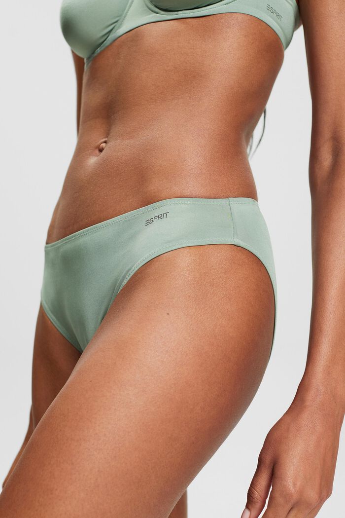 2-Pack Logo Microfiber Briefs, DUSTY GREEN, detail image number 2