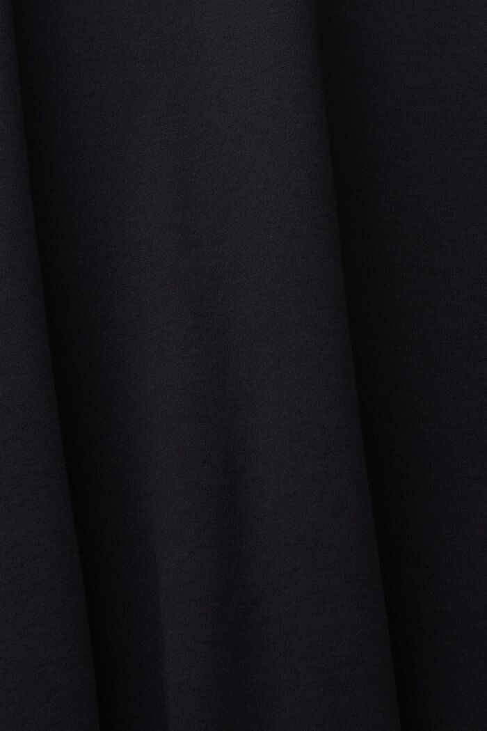 Sleeveless Jersey Maxi Dress, BLACK, detail image number 4