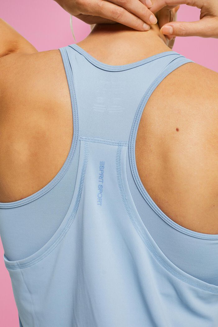 Active top with E-DRY, PASTEL BLUE, detail image number 4