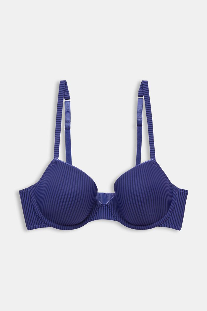 ESPRIT - Recycled: padded and wired microfibre bra at our online shop