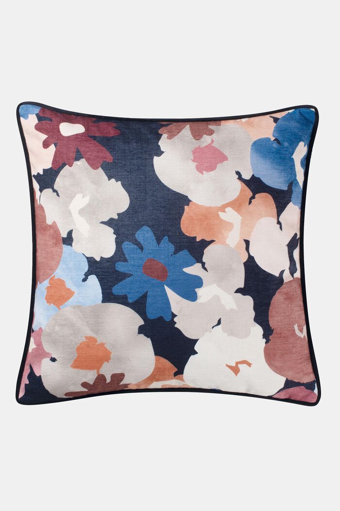 Floral cushion cover, MULTICOLOR, detail image number 0