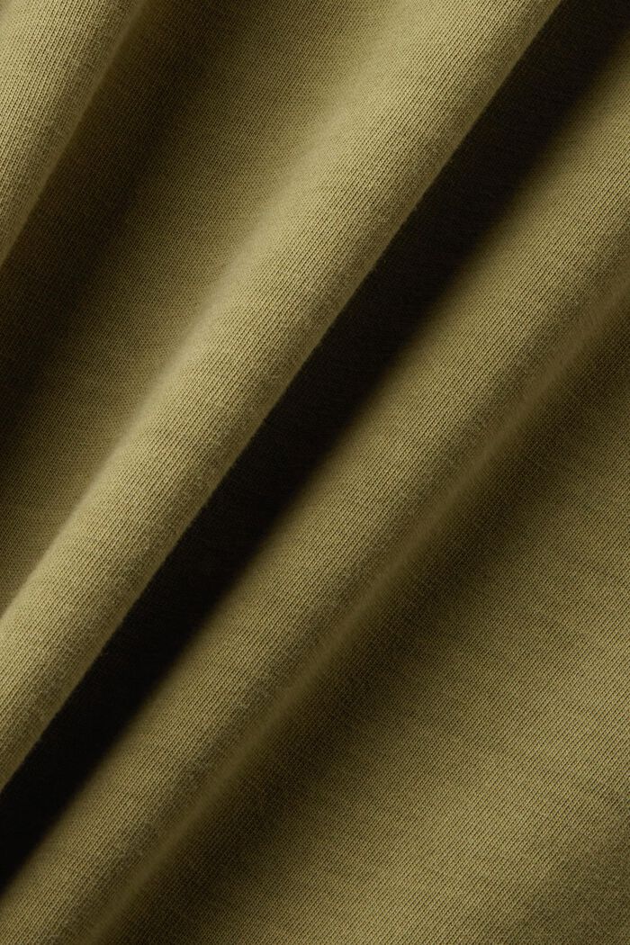 Jersey polo shirt, OLIVE, detail image number 5