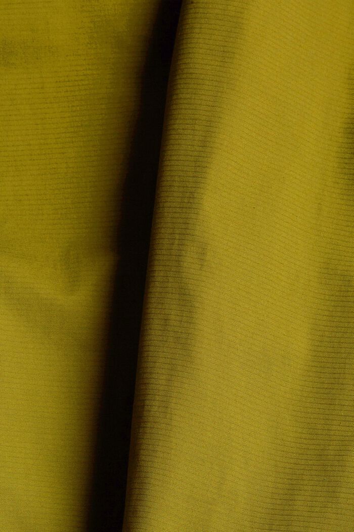 Bomber jacket made of blended organic cotton, OLIVE, detail image number 4