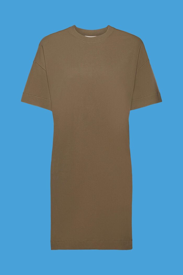 Jersey dress, KHAKI GREEN, detail image number 6