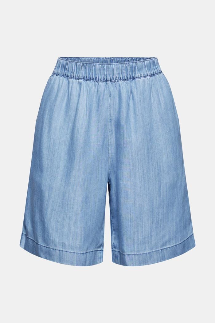 Faux denim shorts made of TENCEL™