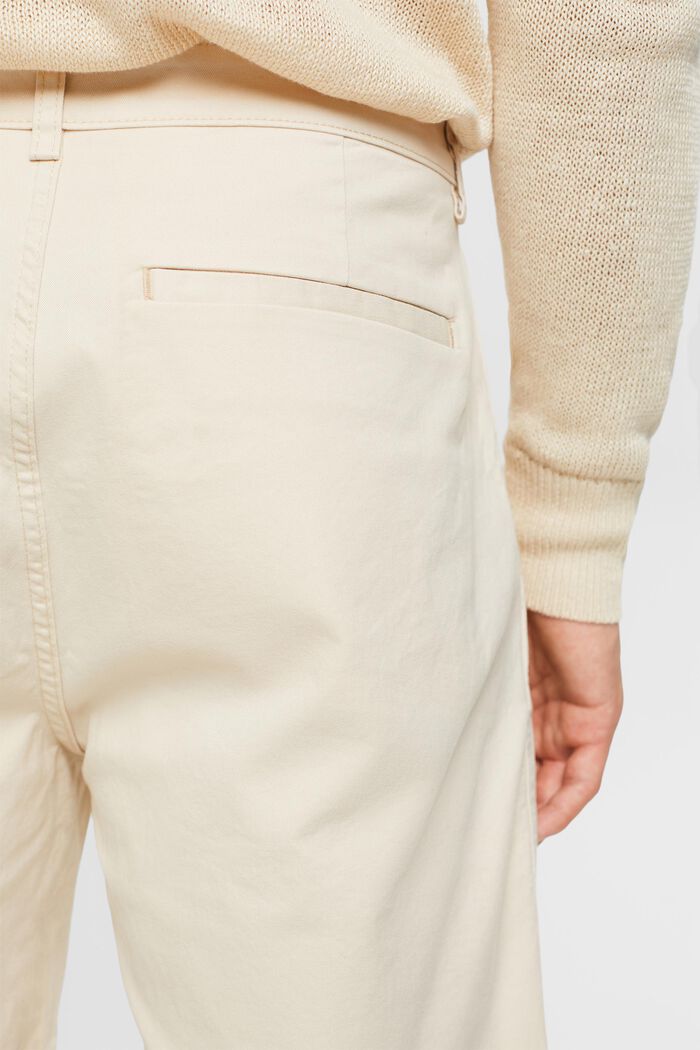 Cotton Chino Shorts, LIGHT BEIGE, detail image number 3