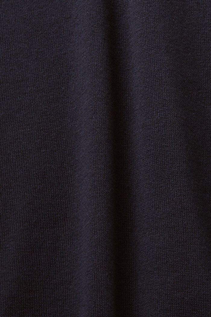 Short sleeve knit sweater, NAVY, detail image number 5