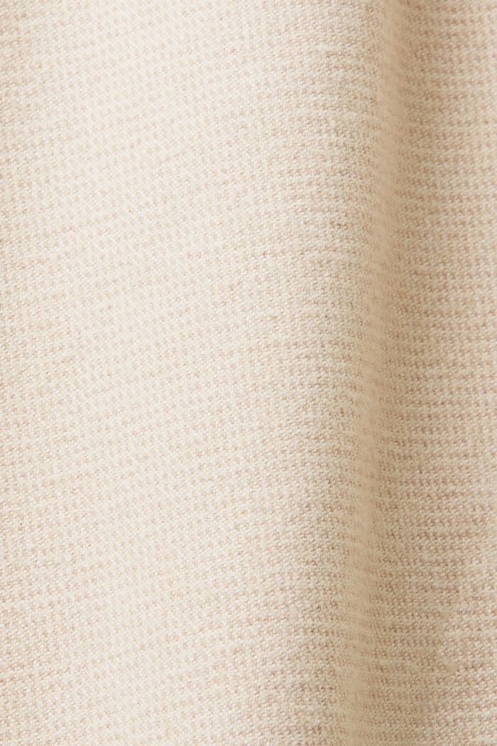 Brushed chino trousers, BEIGE, detail image number 6