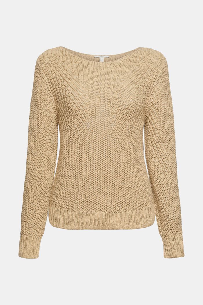 Jumper in a chunky knit
