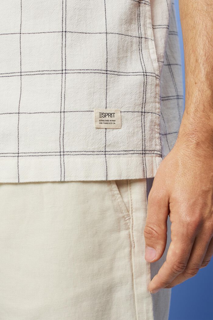 Short sleeve shirt, 100% cotton, ICE, detail image number 2