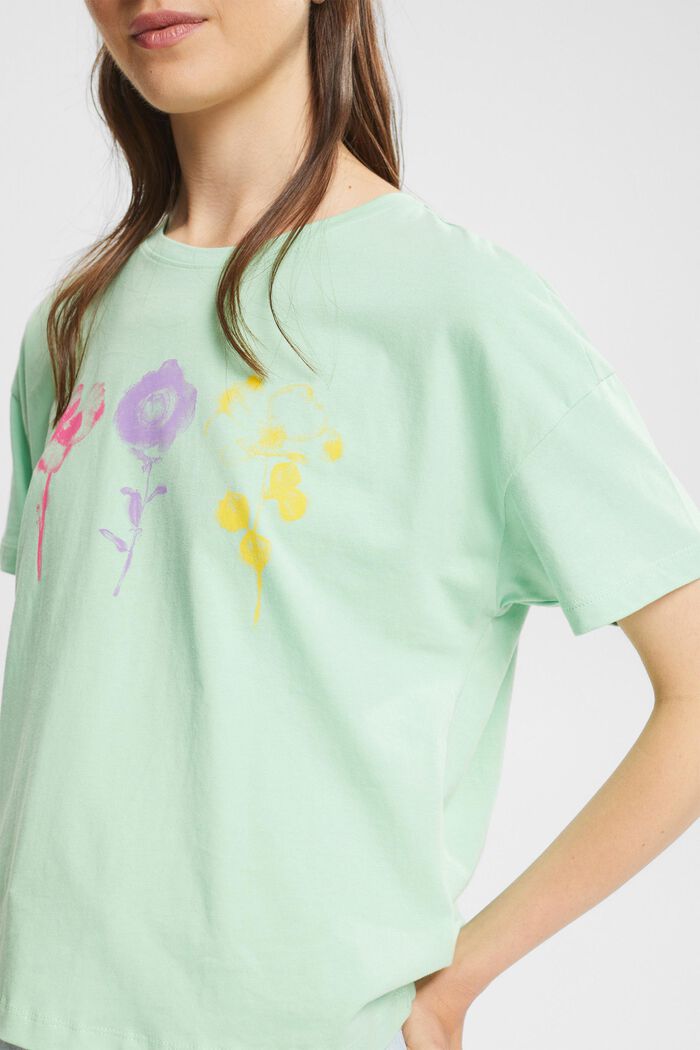 T-shirt with print, PASTEL GREEN, detail image number 0
