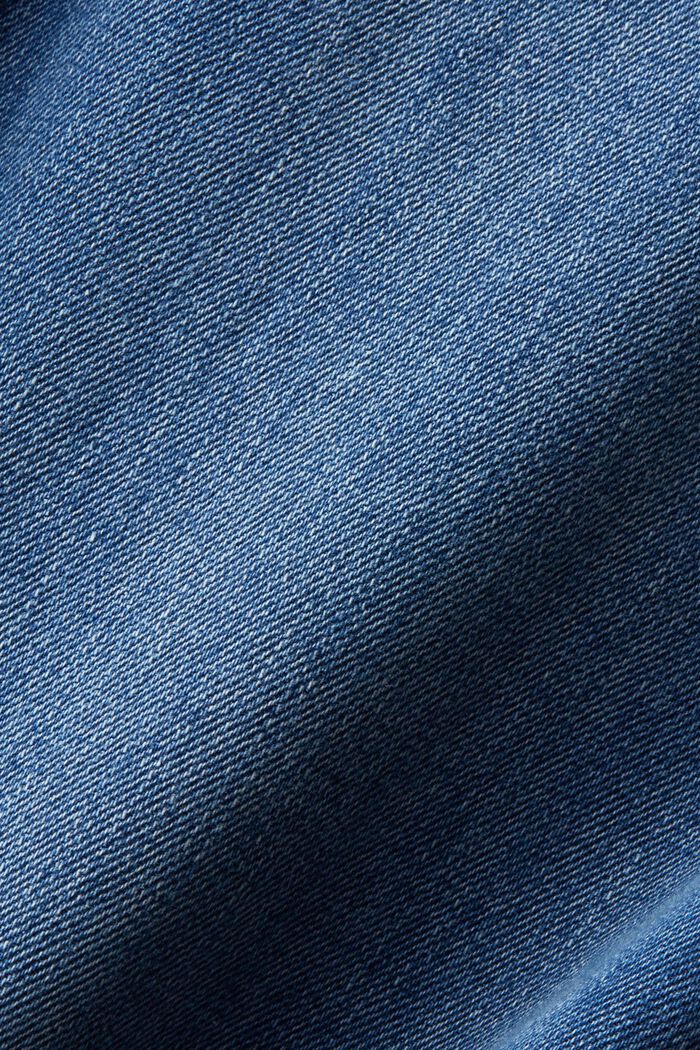 Stretch jeans, COOLMAX® EcoMade, BLUE LIGHT WASHED, detail image number 6
