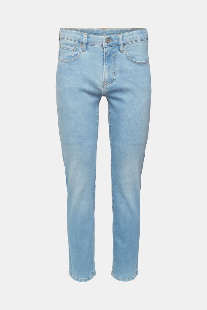 Slim fit jeans, Dual Max, BLUE LIGHT WASHED, detail image number 7