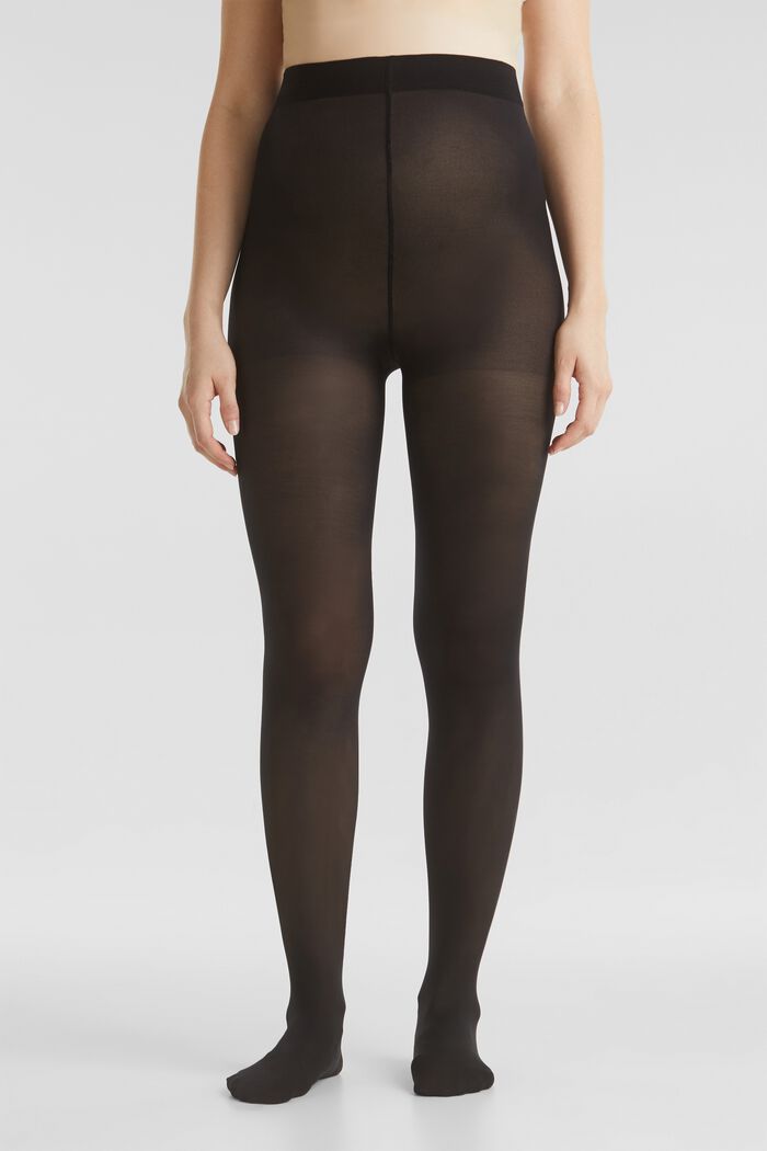 ESPRIT - Fine tights with a wide waistband at our online shop