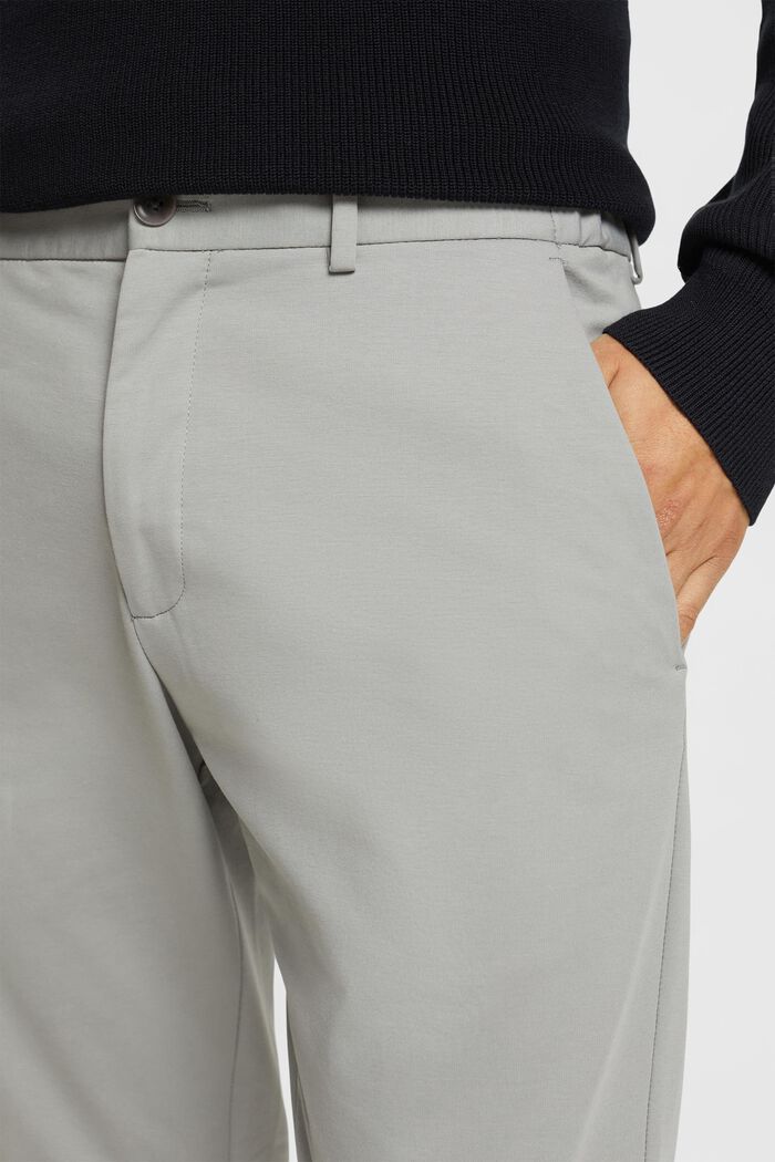 JERSEY Mix & Match trousers, LIGHT GREY, detail image number 3